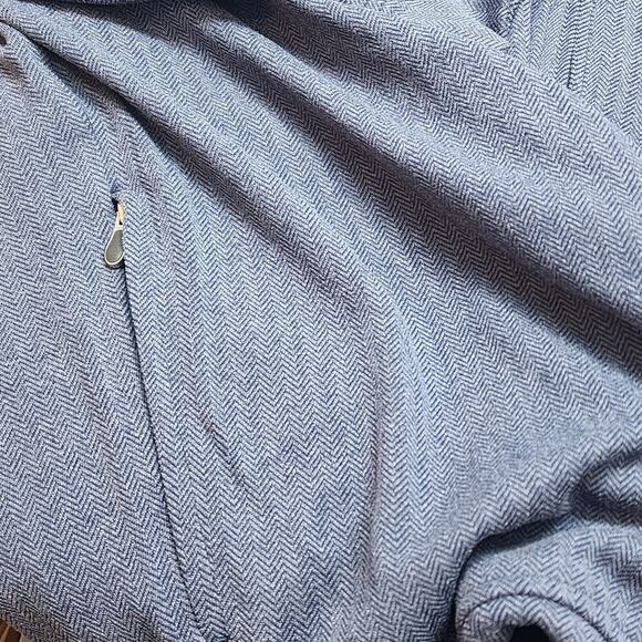 NWT Pebble Beach Golf Performance Jacket Men's Navy Blue Full Zip‎ Up Sz XL - Picture 7 of 9